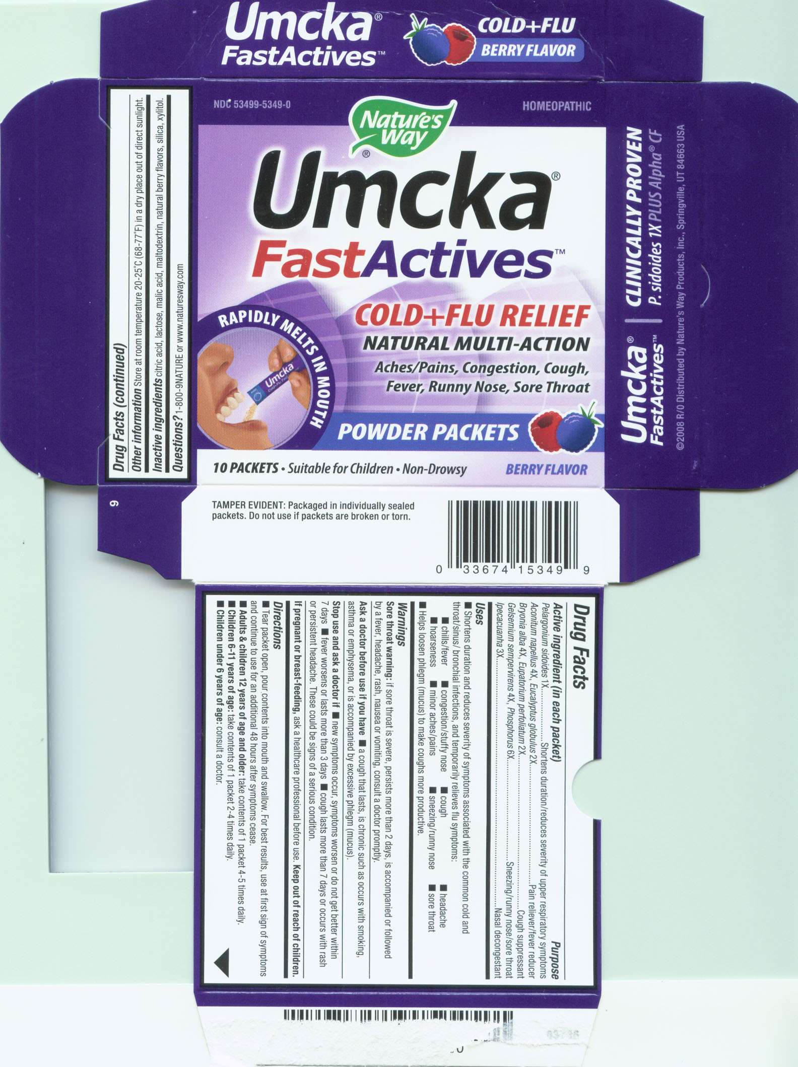 Umcka FastActives Berry